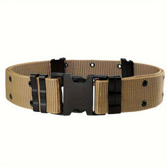 Nylon Canvas Belt For Outdoor Sports Woven Belt