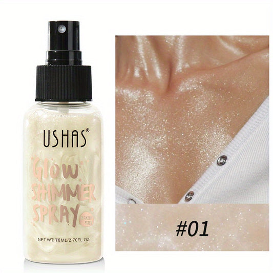 Glitter Spray for Skin, Hair & Body Quick Dry Waterproof