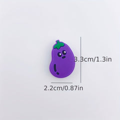 25pcs Cartoon Ice Cream Shoe Charm Cake Strawberry Clogs DIY Decoration