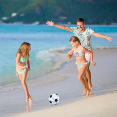 4-Pack 30.99 cm Inflatable Soccer Beach Balls