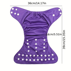 Reusable Washable Pocket Diaper for Boys & Girls