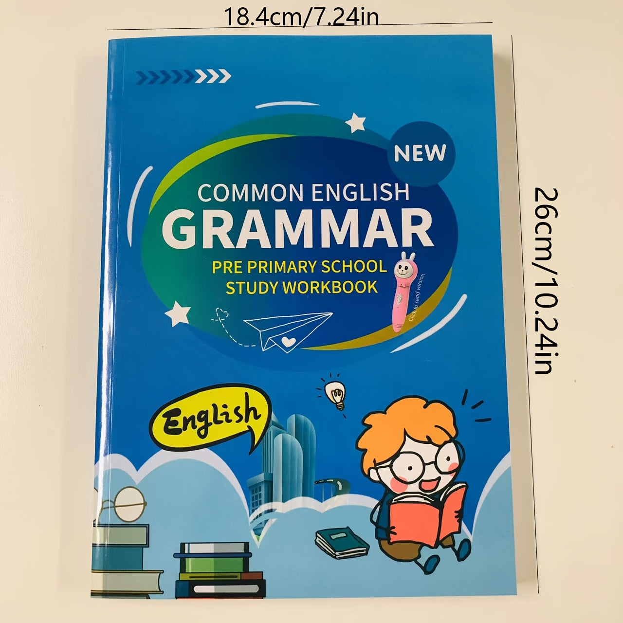 English Grammar Workbook with Engaging Illustrations
