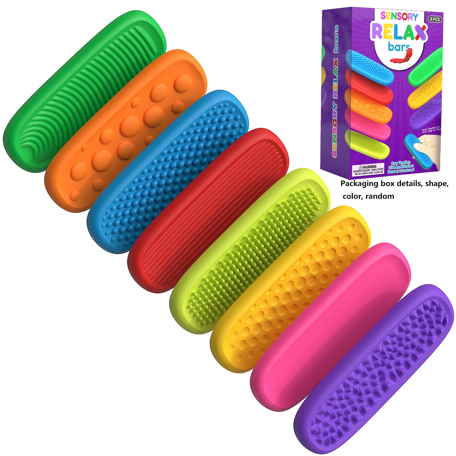 Sensory Fidget Toys 16 Pack with Suction Cups for Stress & Anxiety Relief