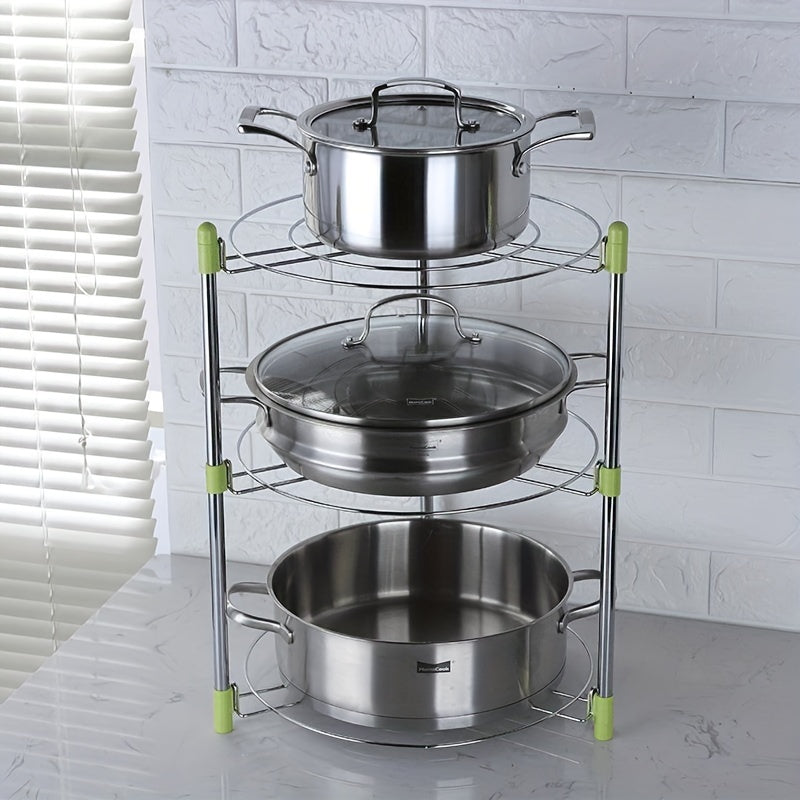 3 5 Layer Pot Pan Appliance Shelf Kitchen Pot Storage Rack