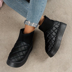 Women's Winter Snow Boots Cozy Non slip Outdoor Shoes