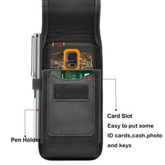 Men's Nylon Waist Bag with Buckle &ndash; Phone/Card/Coin Holder