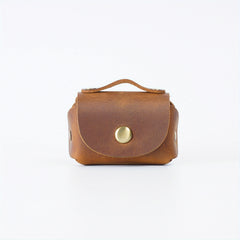 1pc Small Wallet PU Leather Coin Storage Bag Pocket Mini Money Bag