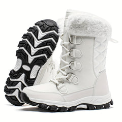 Women's Waterproof Snow Boots High Top Hiking Boots