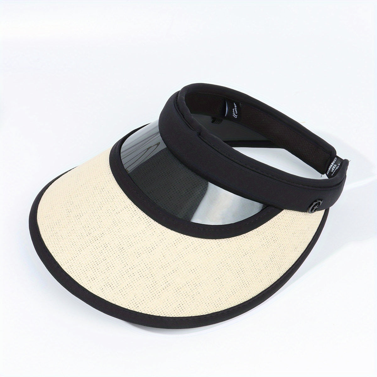 Straw Visor Hat Casual Lightweight Sun Hat UV Protection