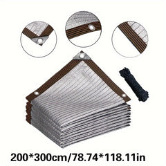 Rectangle Shade Sail UV Block For Window Shade Terraces Courtyards Backyard