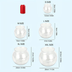 Sturdy & Transparent Round Fish Bowl