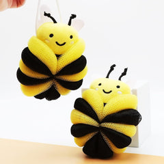 Bee Loofah Sponge Cartoon Bee Bath Sponge Shower Sponge