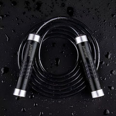 Steel Wire Jump Rope for Indoor Outdoor Fitness Training