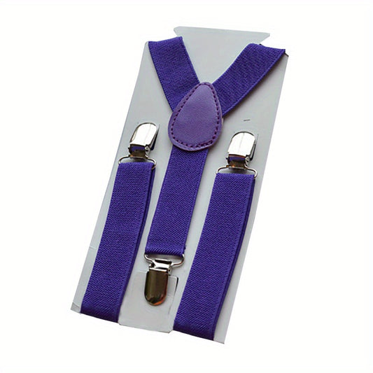 Kids' Clip on Braces Stylish Suspender Trousers for Boys & Girls