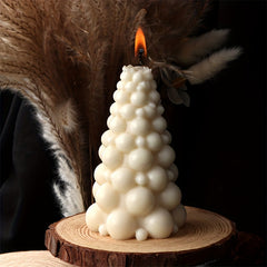3D Christmas Tree Candle Silicone Mold DIY Christmas Candle Making Kit