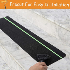 15pcs Anti Slip Traction Treads With Glow In Dark Stripe