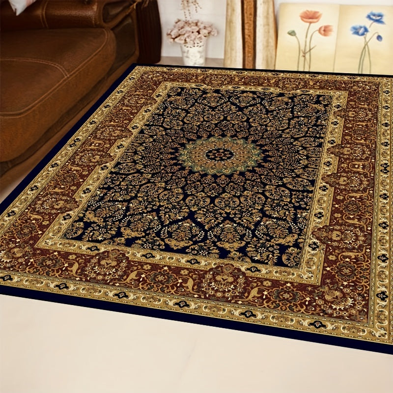 Vintage Boho Kitchen Rug European Style Classical American Style Blanket