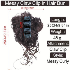 Strong Hold Hair Claw Elastic Wig Hair Claw For Messy Hair