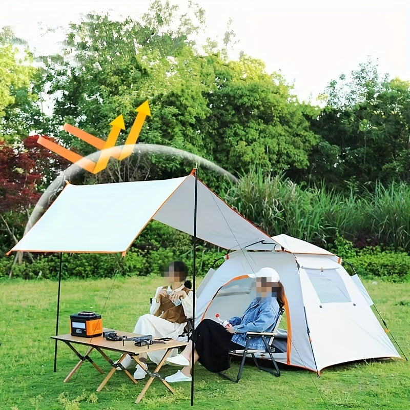 Portable Folding Canopy Quick Opening Rainproof Perfect Camping