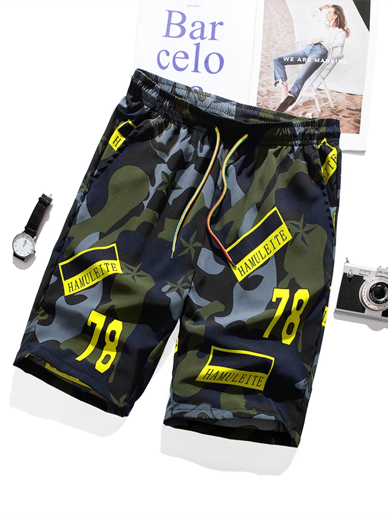 Men's Breathable Quick Drying Loose Fit Shorts