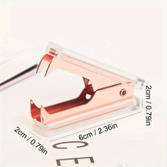 Transparent Rose Nail Remover Portable Nail Extractor