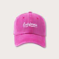 'California' Distressed Baseball Cap