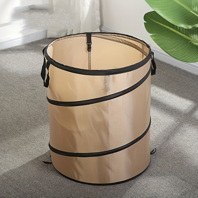 Portable Foldable Picnic Trash Can Storage Bin Lightweight Retractable Bucket