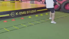 Agility Ladder Speed Training Set 12 Rung 20ft Soccer Training Equipment
