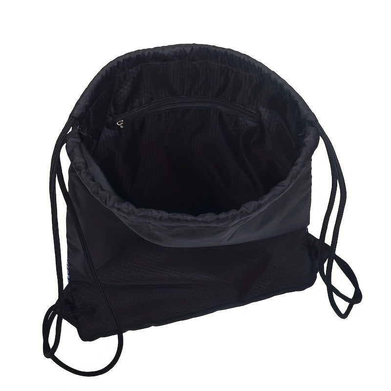 Colorful Print Drawstring Swim Gear Backpack Lightweight Waterproof Swimming Bag