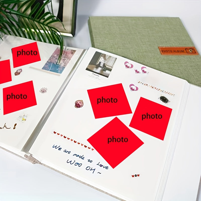 Photo Album Adhesive Book Composition Notebooks