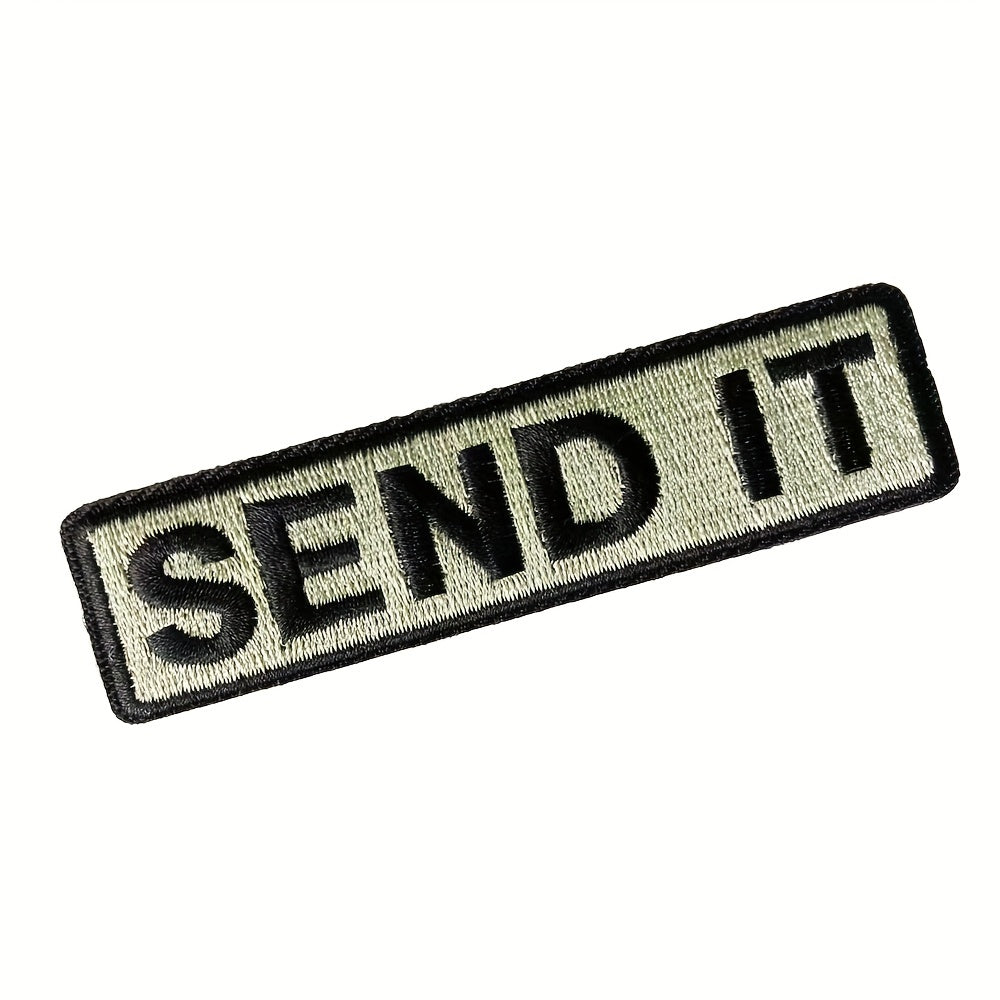 Tactical Morale Patch Olive & Fastener Hook & Loop Emblem