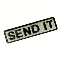 Tactical Morale Patch Olive & Fastener Hook & Loop Emblem
