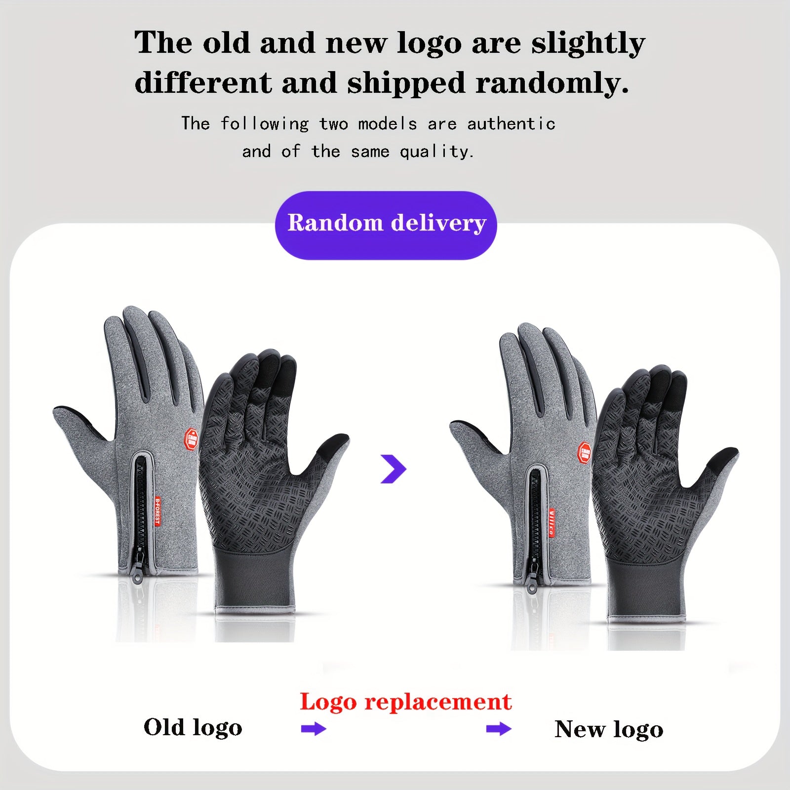Warm Touch Screen Full Finger Gloves for Outdoor Activities