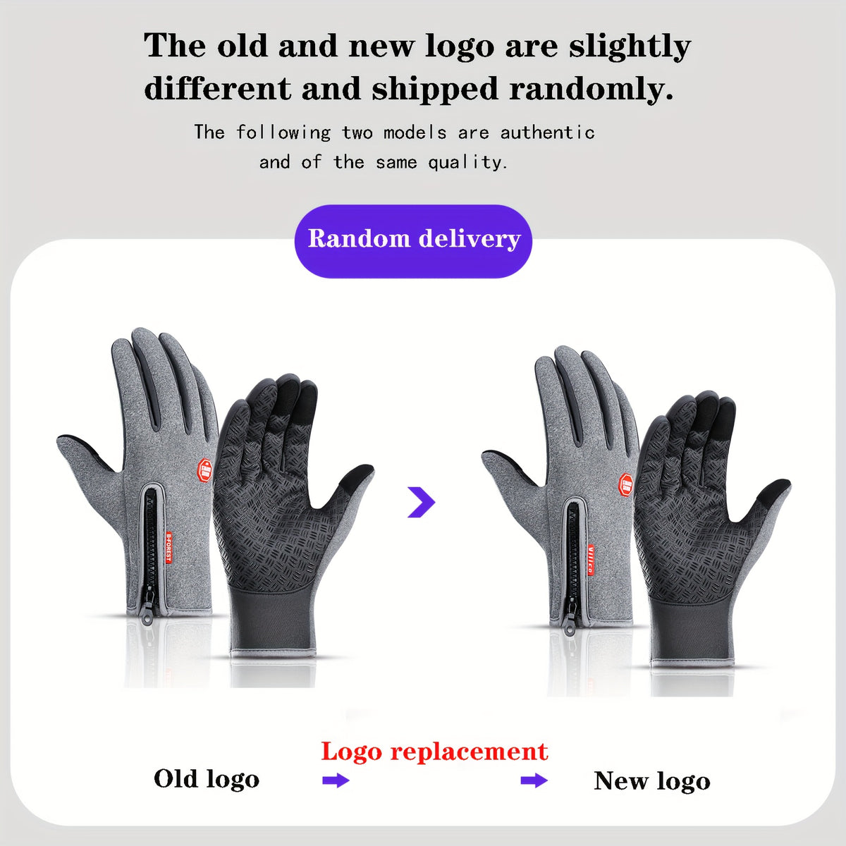 Warm Touch Screen Full Finger Gloves for Outdoor Activities