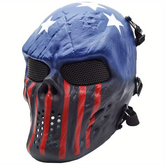 Airsoft Mask with Clear Lens Eye Protection for CS Survival