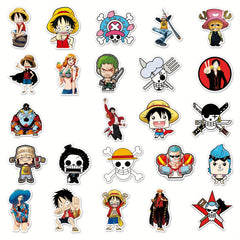 106 Anime Stickers Waterproof & Durable for Skateboards Luggage DIY Projects