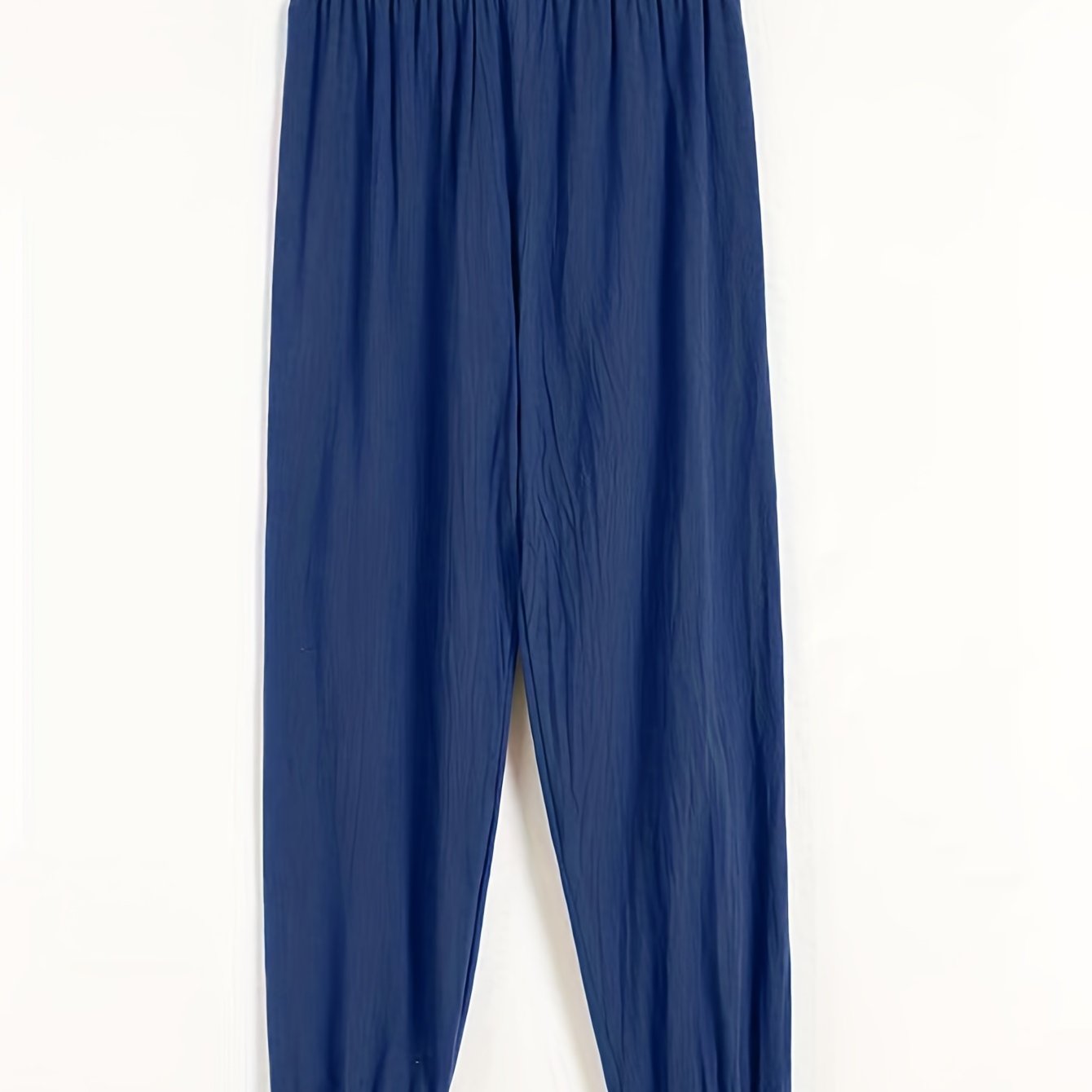  Elastic Waist Harem Trousers