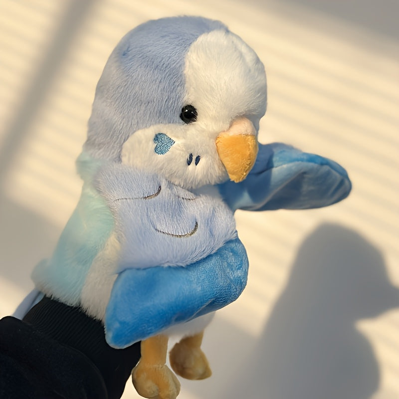 Funny Parrot Hand Puppet Plush Toy for Storytelling