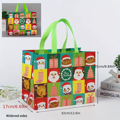 1pc Christmas Gift Bag Eco-friendly Reusable Tote Shopping Bag