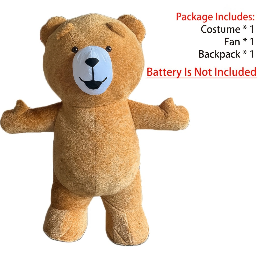 Giant Teddy Bear Inflatable Plush Costume Set 2.6m Options