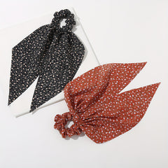 3pcs Ditsy Floral Print Scarf Hair Tie Ponytail Boho Scrunchie