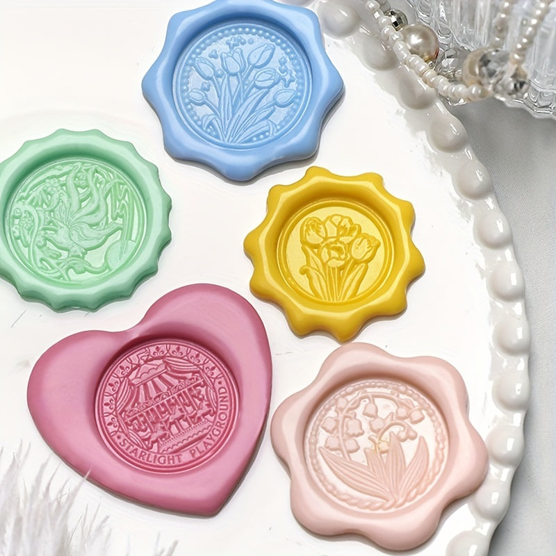 1pc Wax Seal Stamp Ring Molds For 2 Wax Seal Stamp Wedding Invitations