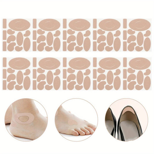 110pcs Adhesive Heel Pads for Blister Prevention