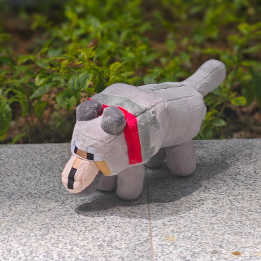 Big Bad Wolf and Little Gray Wolf Plush Dolls Gift Toys