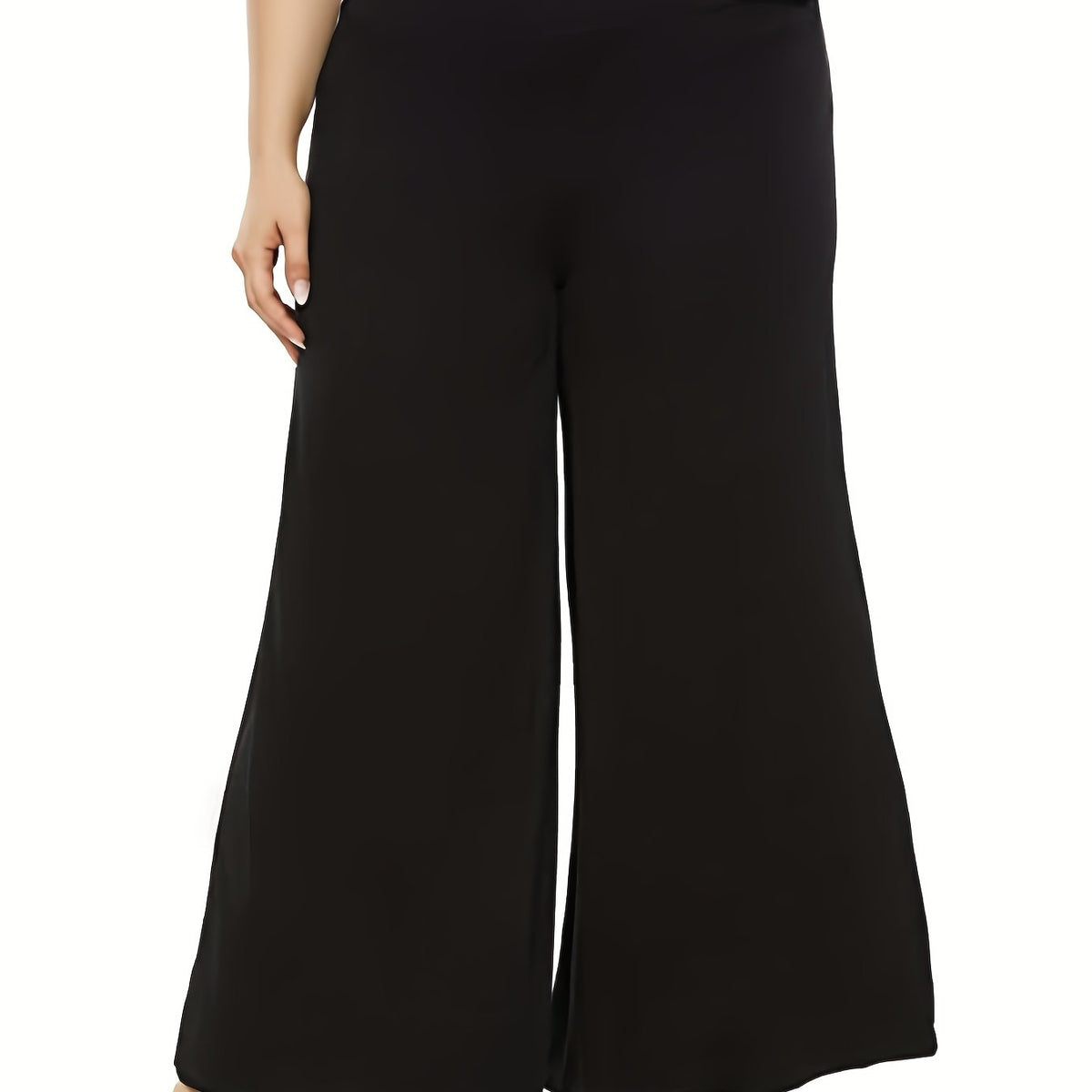  High Rise Wide Leg Pants
