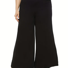  High Rise Wide Leg Pants