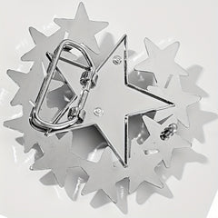 Vintage Hollow Out Belt Buckle Silvery