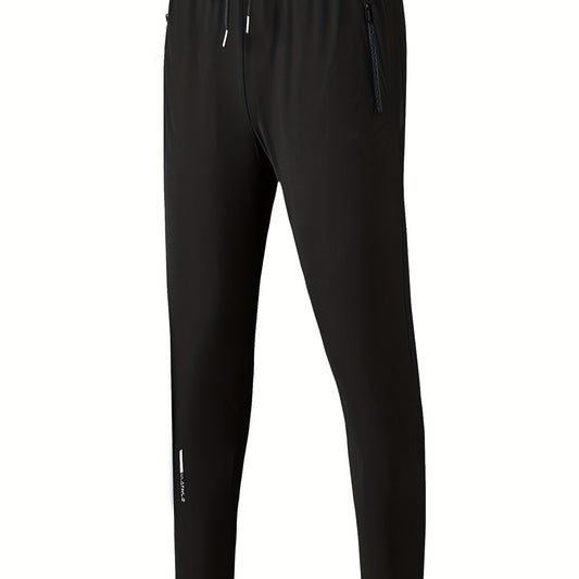 Men's Ice Silk Athletic Pants Quick Dry Sport Trousers