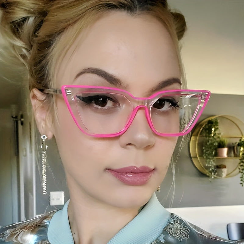 TR90 Cat Eye Light Blocking Glasses for Men Women