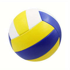 Composite Leather Volleyball Size 5 Inflatable Soft Ball with Pump